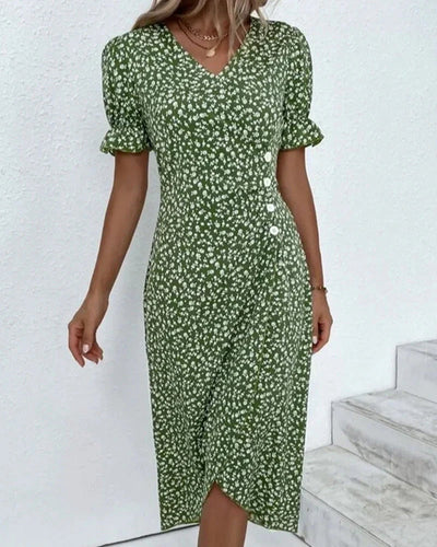 Karla | Abito Donna Floreale con Maniche Corte 3