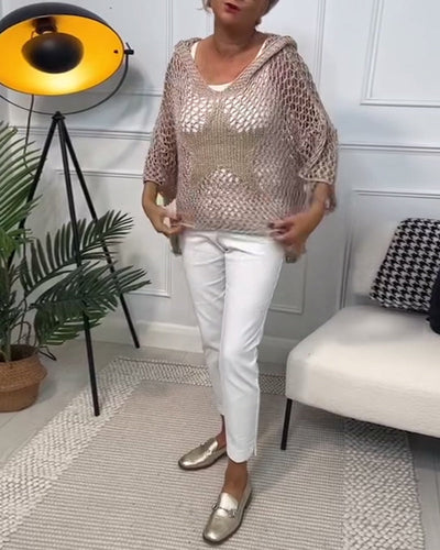 Leonora | Pull en dentelle à coupe ample