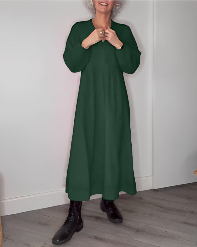 Juliana | Elegante abito lungo con tasche