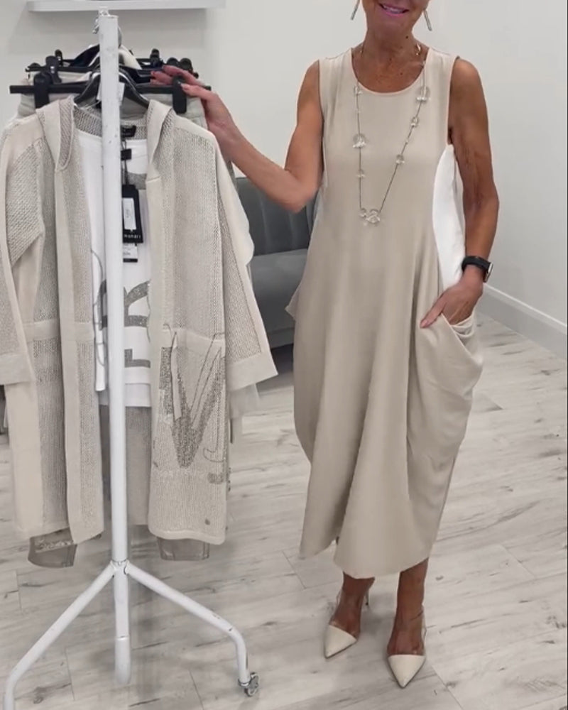 Bella | Abito elegante senza maniche