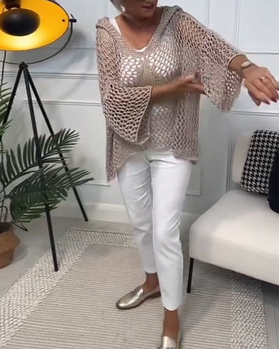 Leonora | Pull en dentelle à coupe ample