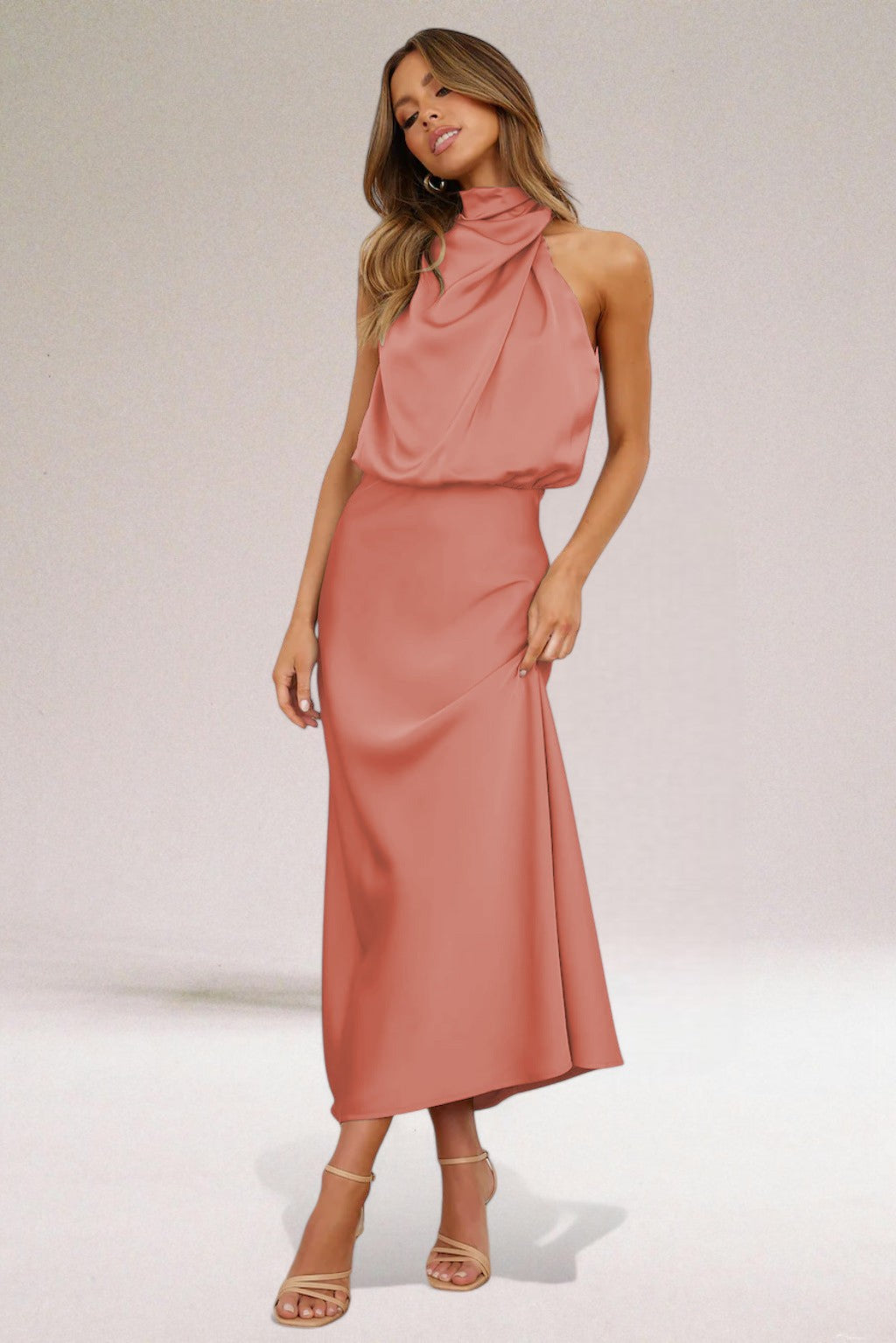Melissa | Abito in raso glamour