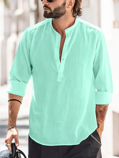 Camicia Hugo da Uomo - Lino Leggero, Elegante e Casual-2