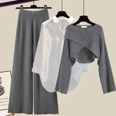 Pien | Comodo set tre pezzi a maniche lunghe