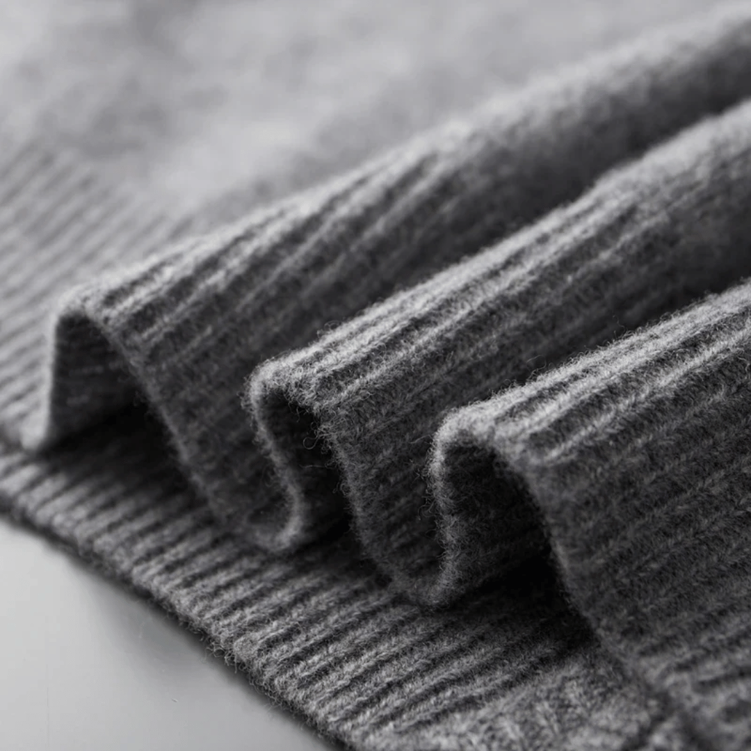 Enzo | Giacca con zip in cashmere