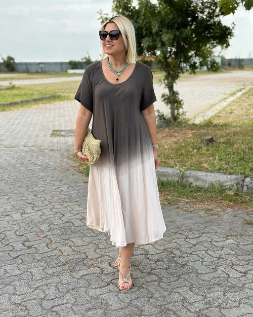 Simona | Abito elegante in cotone