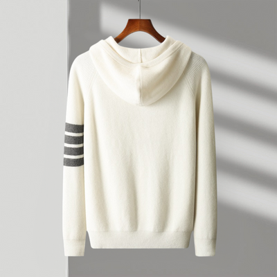 Moe | Felpa Nera Con Cappuccio Uomo Casual 4