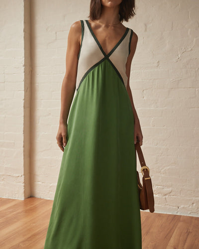 Elena | Abito Maxi Leggero a Scollo a V 3