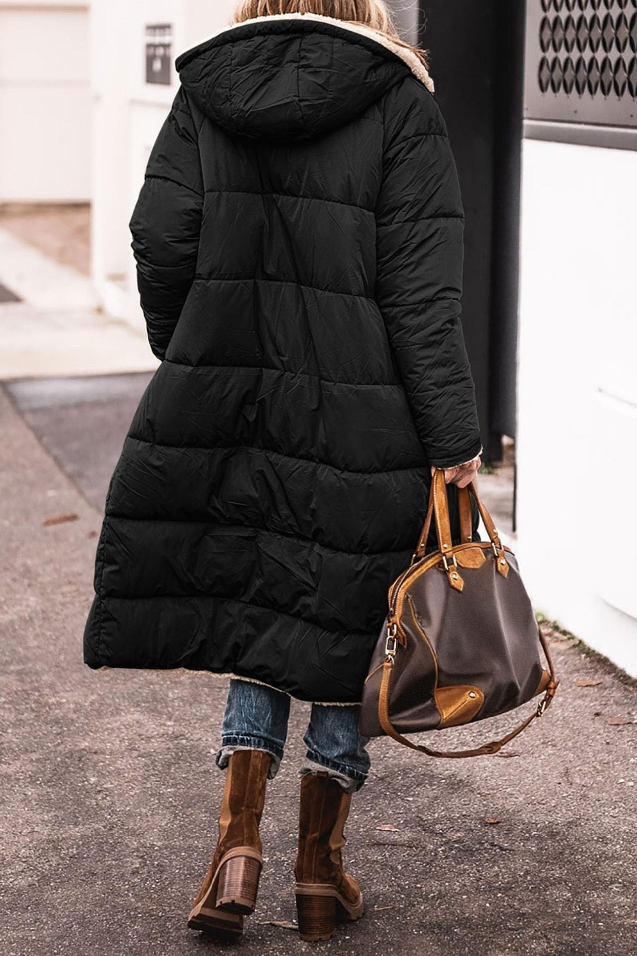 Ginetta | Elegante cappotto reversibile
