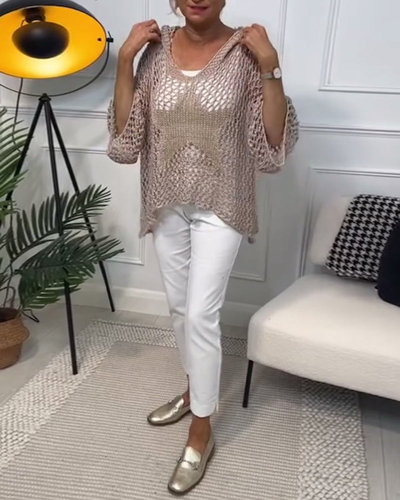 Leonora | Pull en dentelle à coupe ample