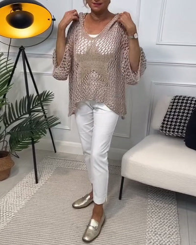 Leonora | Pull en dentelle à coupe ample