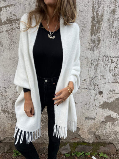 Annina | Cappotto a maniche lunghe con sciarpa
