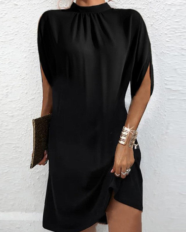 Hacinta | Abito Donna a Manica a Pipistrello - Tessuto Leggero, Elegante e Versatile-1