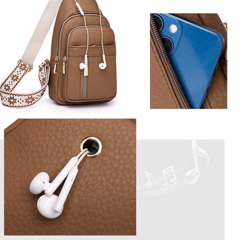 Dania | Borsa a vita casuale con cerniera