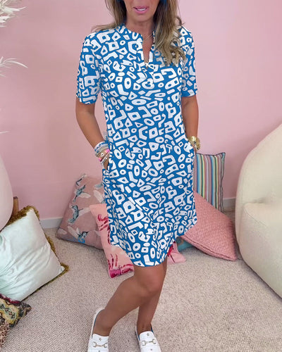 Regina | Abito casual con scollo a V