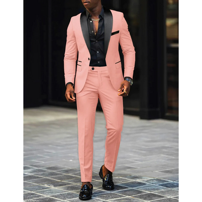 Slim Fit Elegante | Abito Uomo Coordinato per Eventi Formali 3