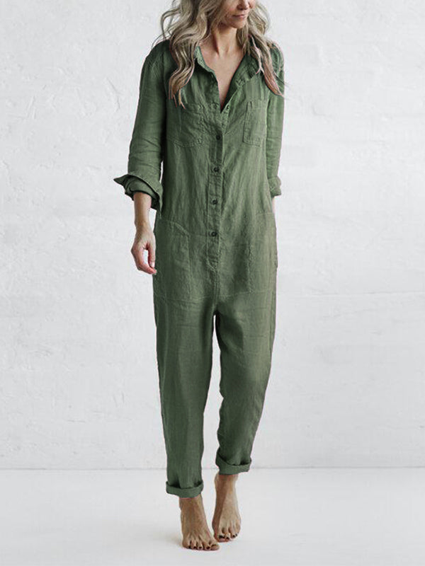 Nora | Jumpsuit a Maniche Lunghe