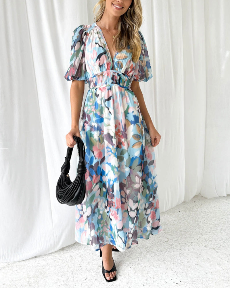 Francisca | Elegante abito floreale