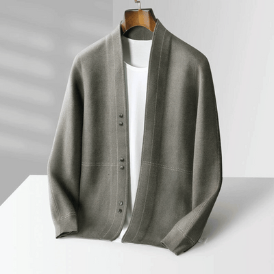 Luca | Comodo cardigan in lana
