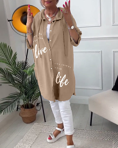 Olivia | Giacca con cappuccio Love Life