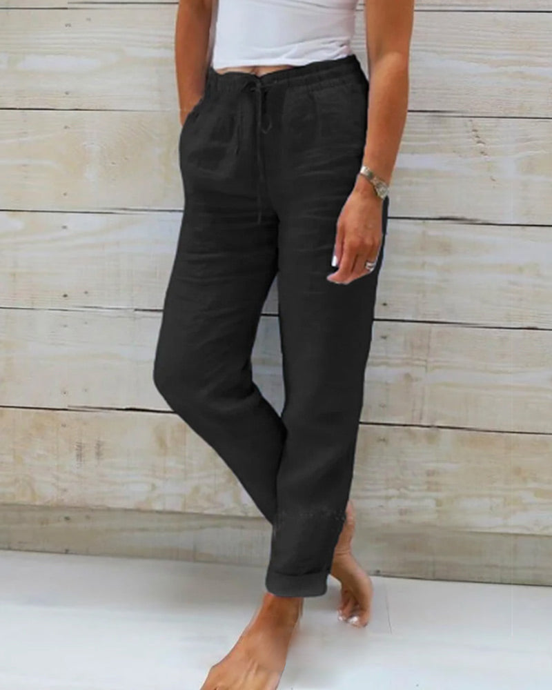 Daniela | Pantaloni leggeri ed elasticizzati