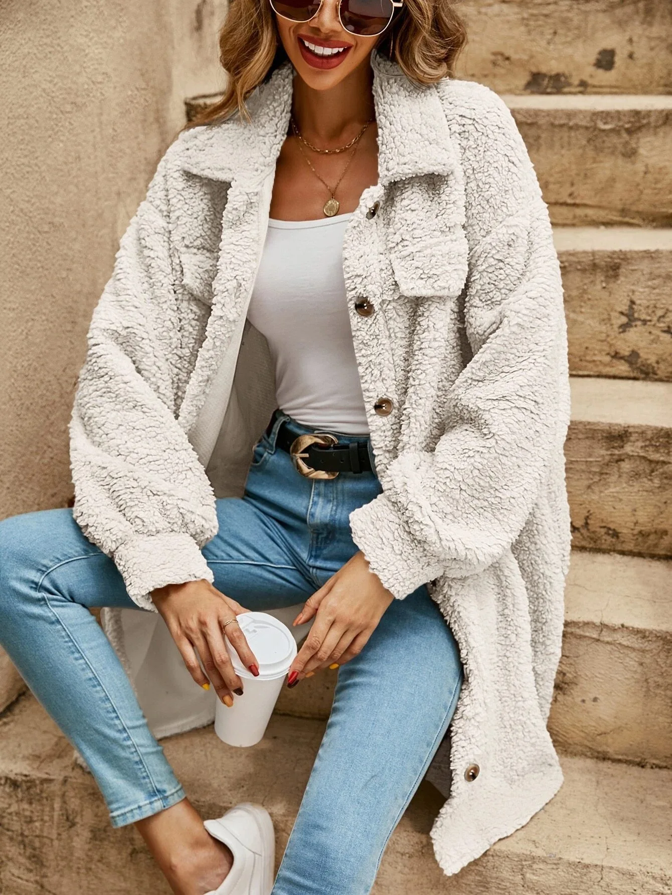Haley | Cappotto cardigan casual