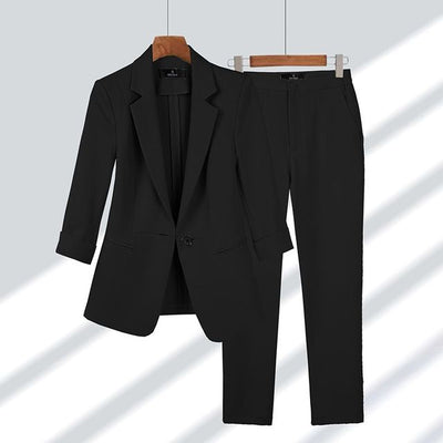 Giulia | Elegante set di pantaloni e blazer aderenti