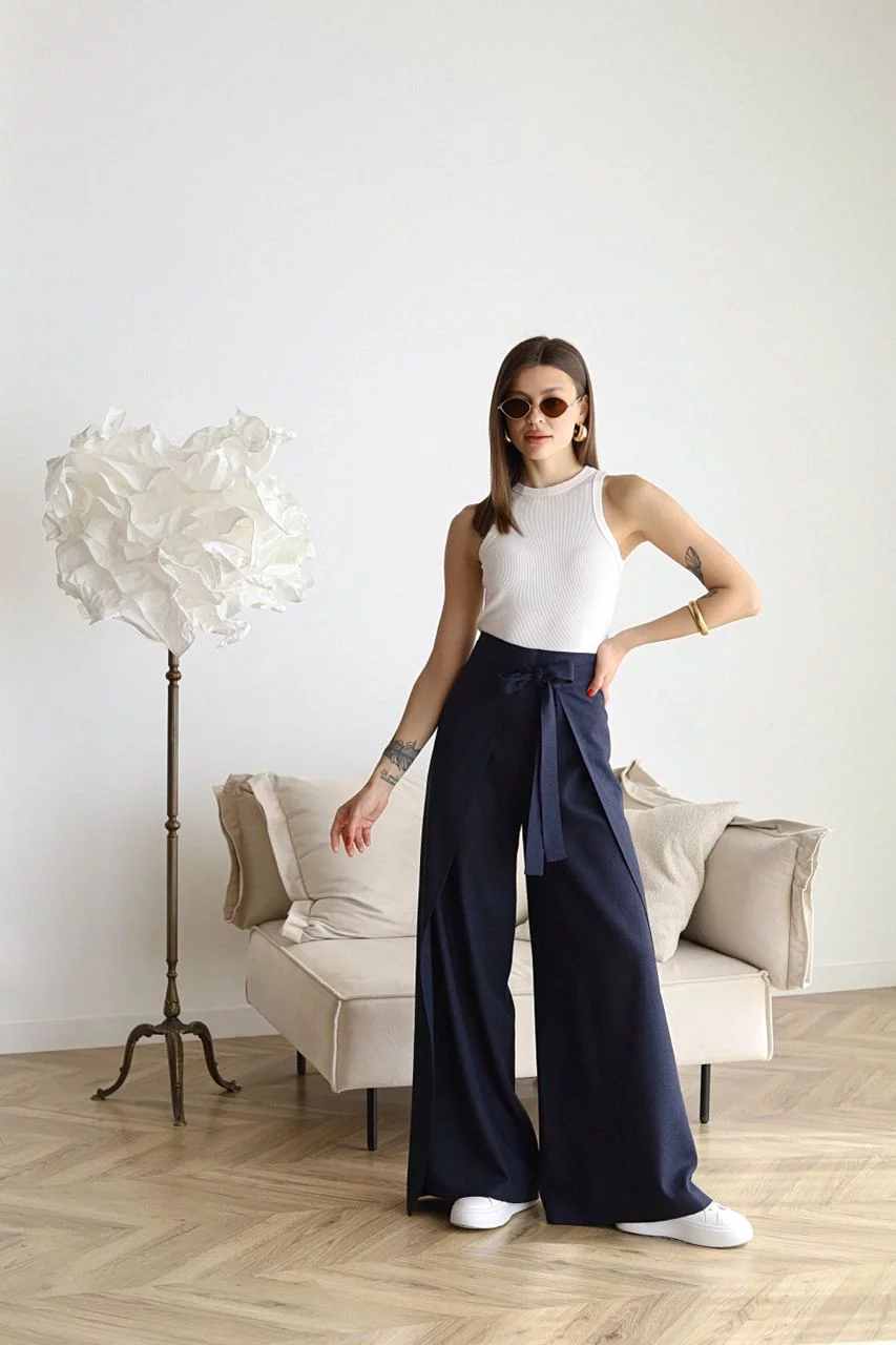 Adelina | Pantaloni larghi