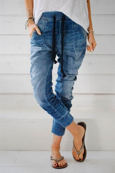 Armony | Jogger Pantaloni Uomo in Denim - Comodi e Trendy-1