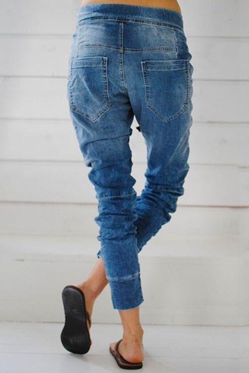 Armony | Jogger Pantaloni Uomo in Denim - Comodi e Trendy-2