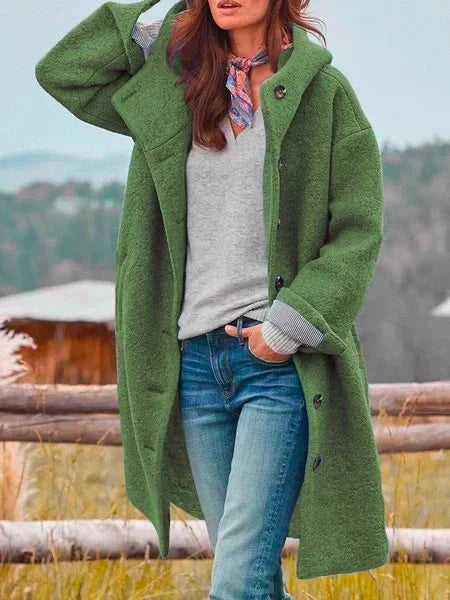 Sara | Maxi cappotto con cappuccio