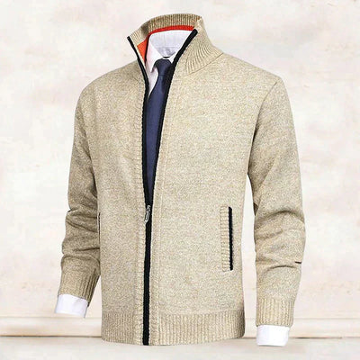 Saber | Cardigan con collo alto