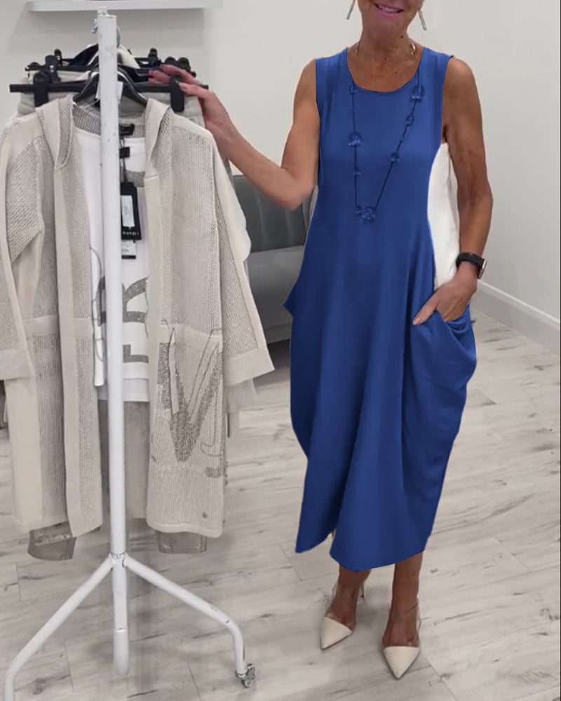 Bella | Abito elegante senza maniche