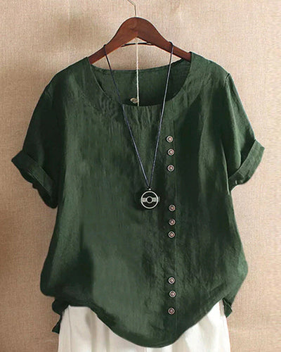 Camicetta Kelly Elegante Donna - Maniche Corte, Design Colorato e Comfort-5