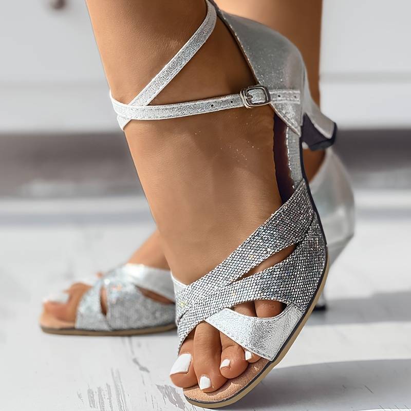 Arianna | Tacchi eleganti con paillettes