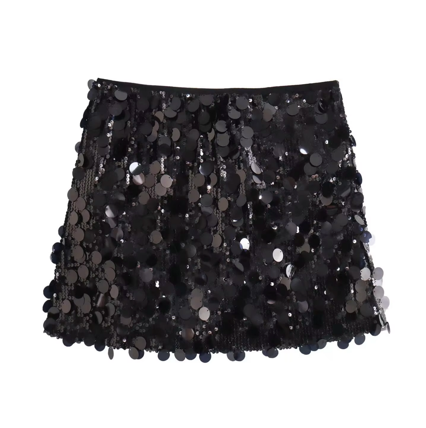 Variant image for Jacinda Mini Skirt – Glittery Sequins, Elegant Design-5