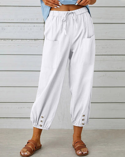 Michela | Pantaloni larghi e comodi