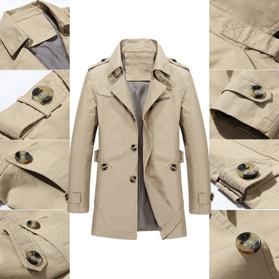 Rolando | Giacca lunga elegante