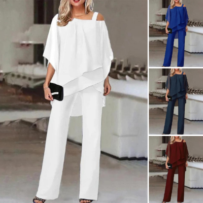 Brillante | Set di Pantaloni Eleganti – Poliestere-6