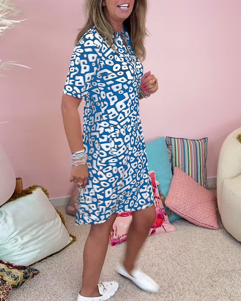 Regina | Abito casual con scollo a V