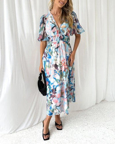 Francisca | Elegante abito floreale