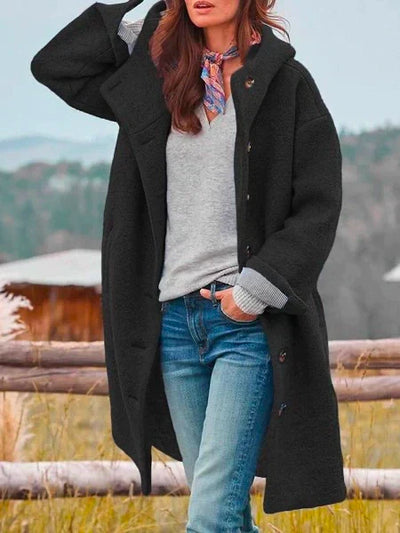 Sara | Maxi cappotto con cappuccio