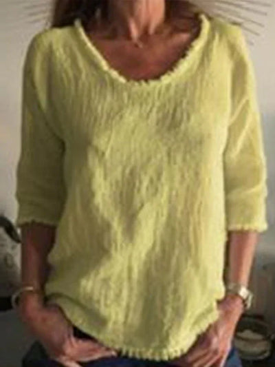 Lino Elegante | Top Casual in Lino Traspirante per Giorni Caldi 2