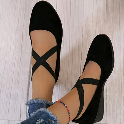 Bellezza | Scarpe da Balletto con Tallone Compensato Eleganti e Comode 1