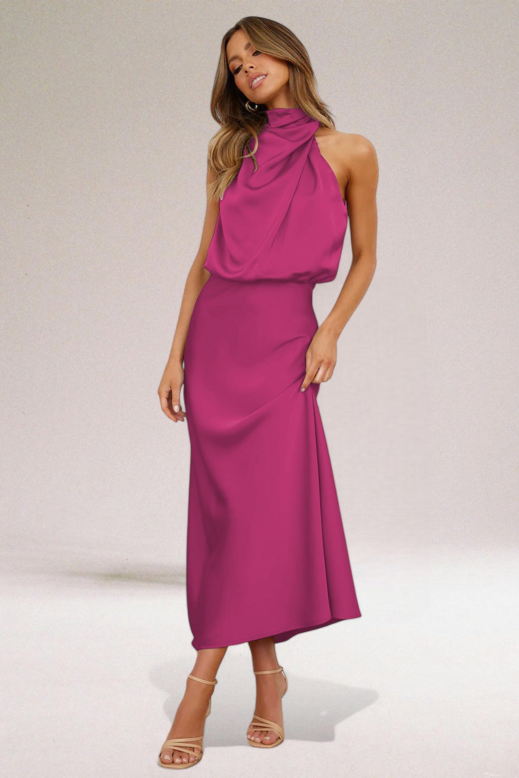 Melissa | Abito in raso glamour