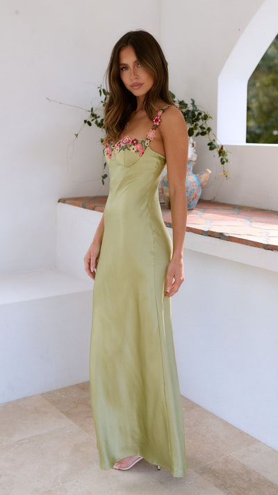 Adriana | Maxi Abito Floreale Elegante da Cerimonia per Donna 4