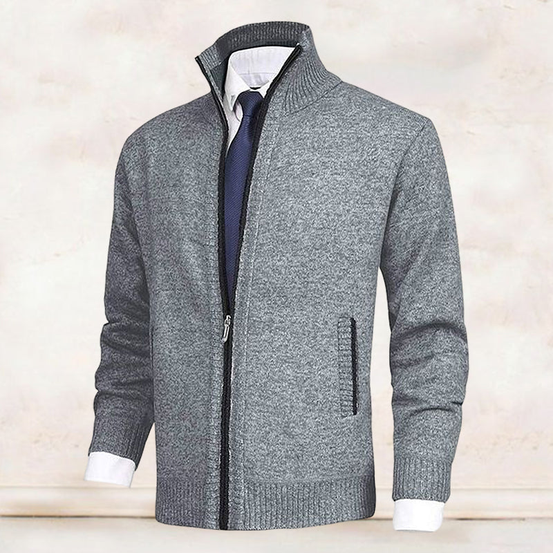 Saber | Cardigan con collo alto