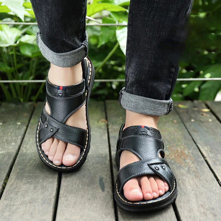 Charles | Sandales en cuir à la mode