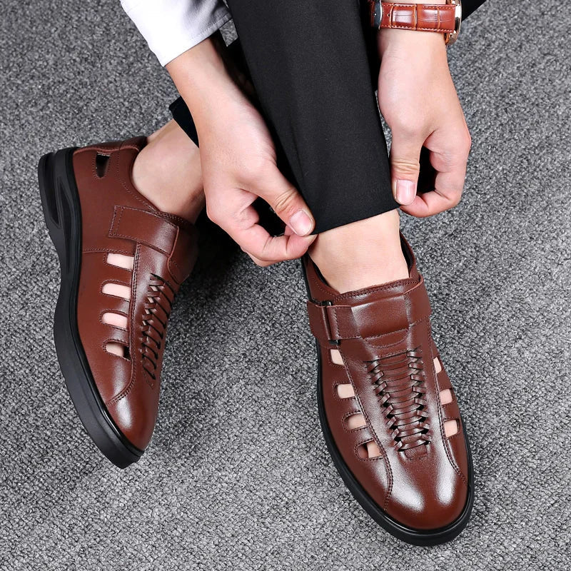 Rocco | Sandali eleganti e leggeri in pelle