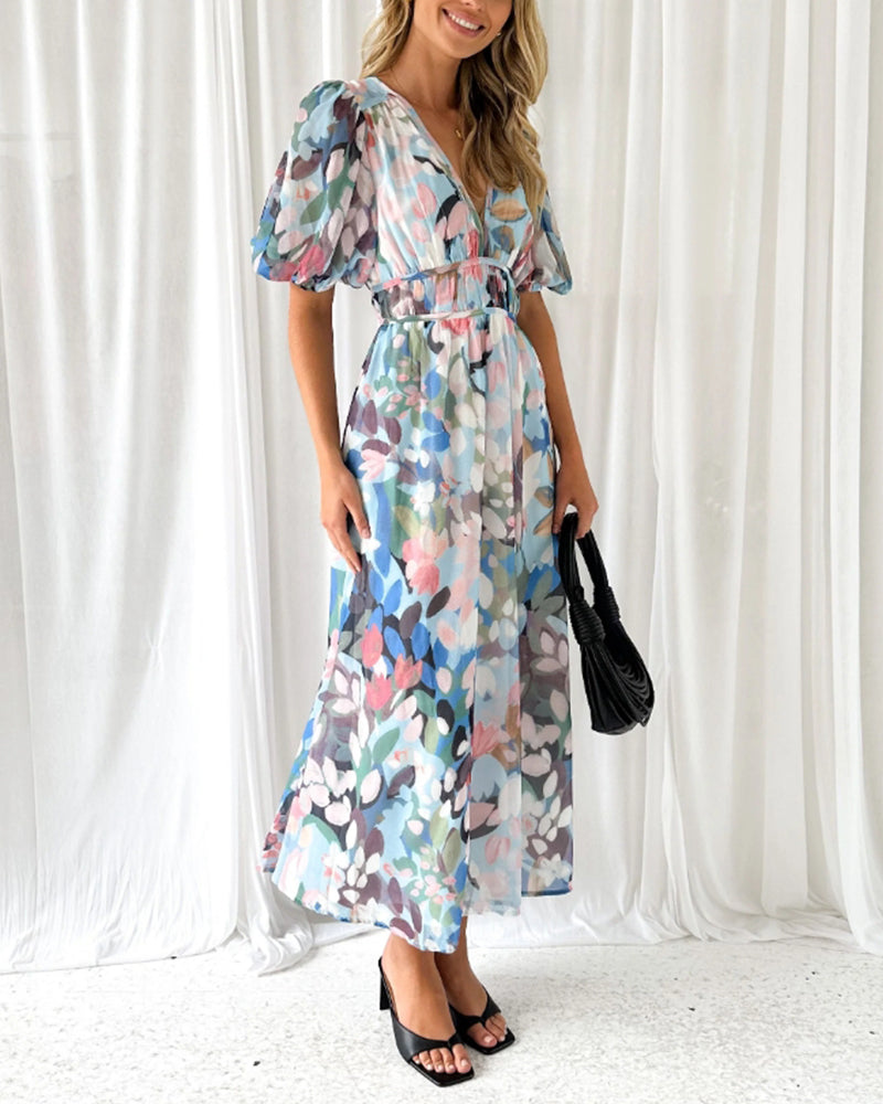 Francisca | Elegante abito floreale